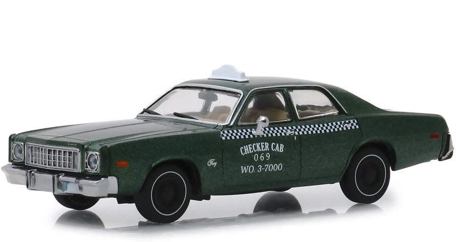 Modelo 1976 Plymouth Fury Taxi Checker Cab a escala 1:43