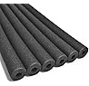 Oodles of Noodles 6 Pack Black Foam Pool Noodles – 48” x 2.5” Hollow Core – Extra Dense, Durable – Made in North America