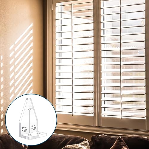 Support de fixation pour store avec installation facile en plastique transparent de Silverdew - 5