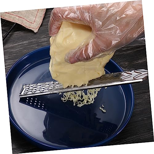 Luxshiny 3 piezas rallador de queso manual con manivela miniatura 5