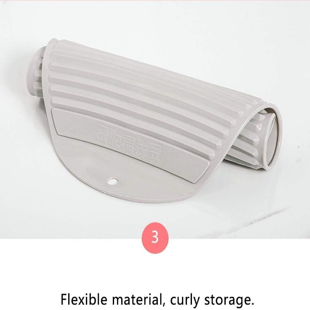 Home Washboard, Travel Washboard, Foldable Washboard, Non-Slip Laundry Pad, Soft Plastic Hand Folding Washboard, Small, PVD768