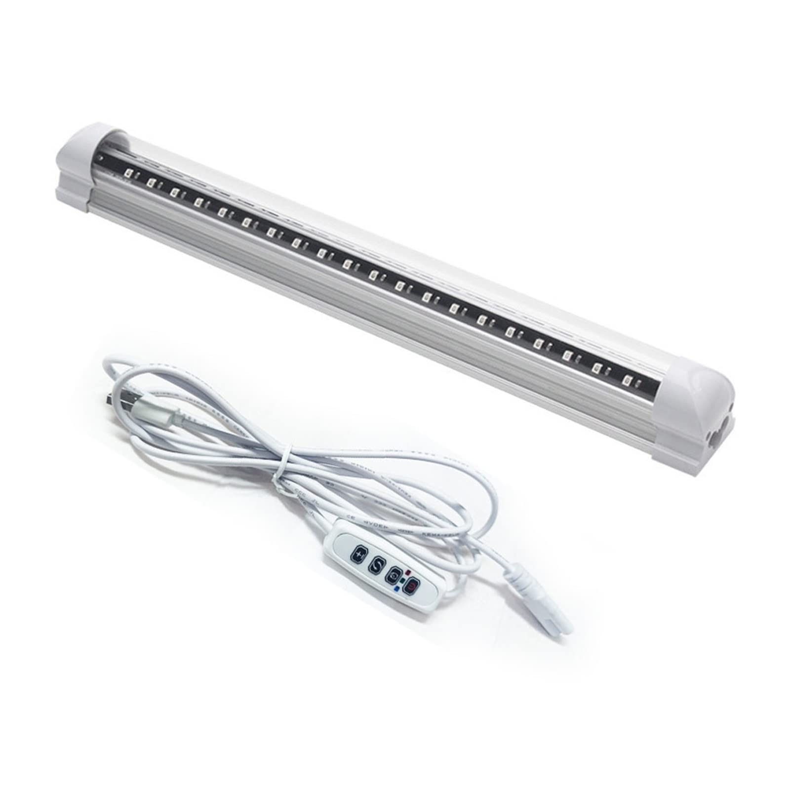MMHHHG UV Curing Lamp, UV LED Curing Light Double Row USB 395nm 405nm Shadowless Lamp UV Glue Solidification Ultraviolet Light Art Show Club Blacklight(395nm)