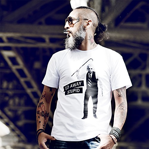 MAKAYA T-Shirt Divertenti Uomo - Maglietta Albert