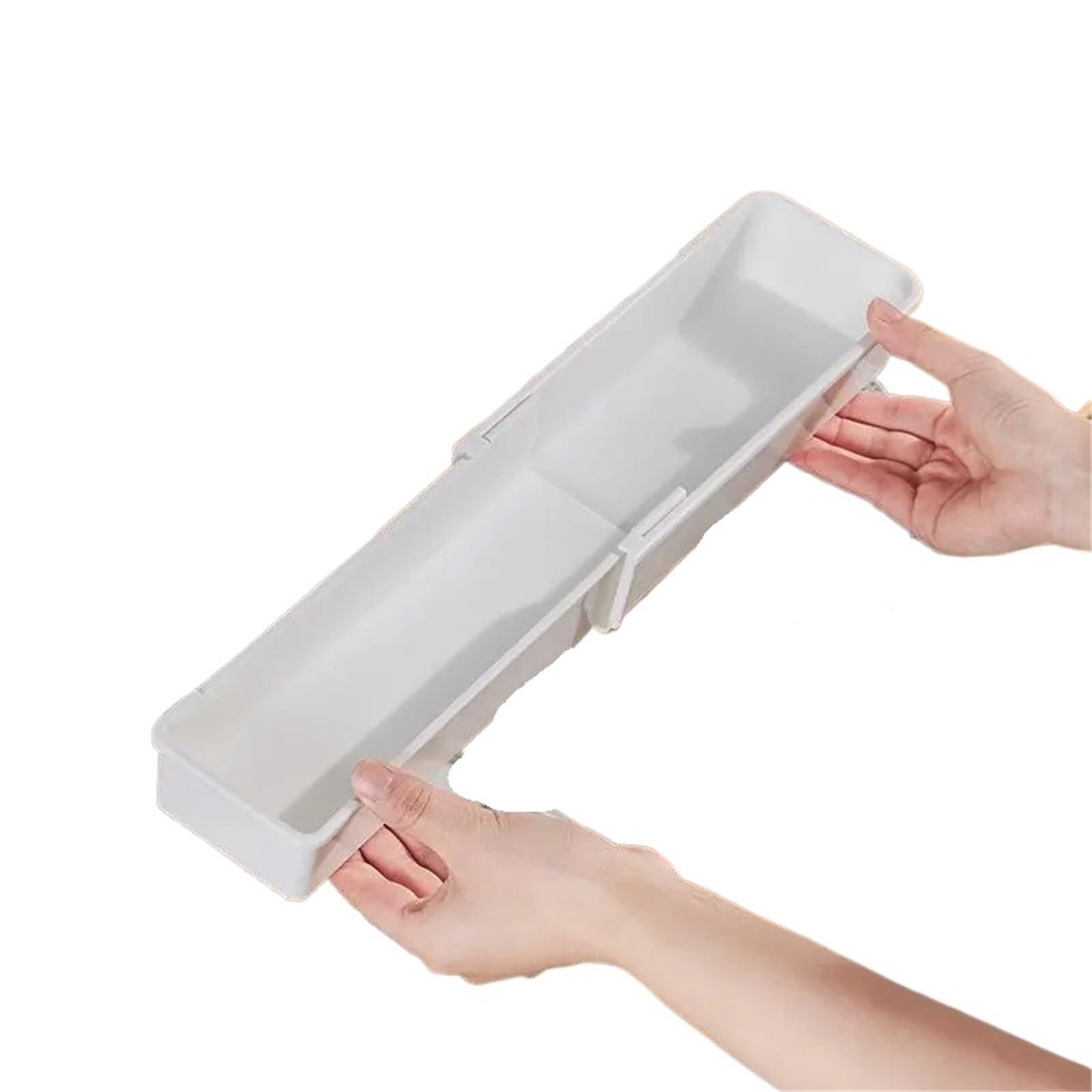 WDSBZNB Cutlery Tray Silverware Drawer Organizer Expandable Utensil Tray For Kitchen Adjustable Flatware And Cutlery Holder White Organiser
