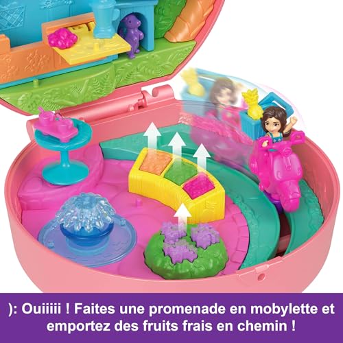 Coffret Aventure Polly Pocket avec Mobylette et Accessoires Amusants Neuf - vue 9