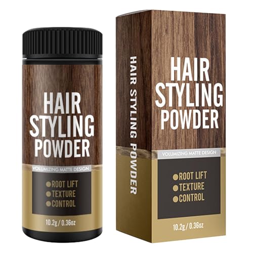 Polvo para peinar el cabello, fijador de peinado, polvo para levantar raíces, y seguro de aplicar, no dañará el cabello 9,4 cm para hombres y mujeres