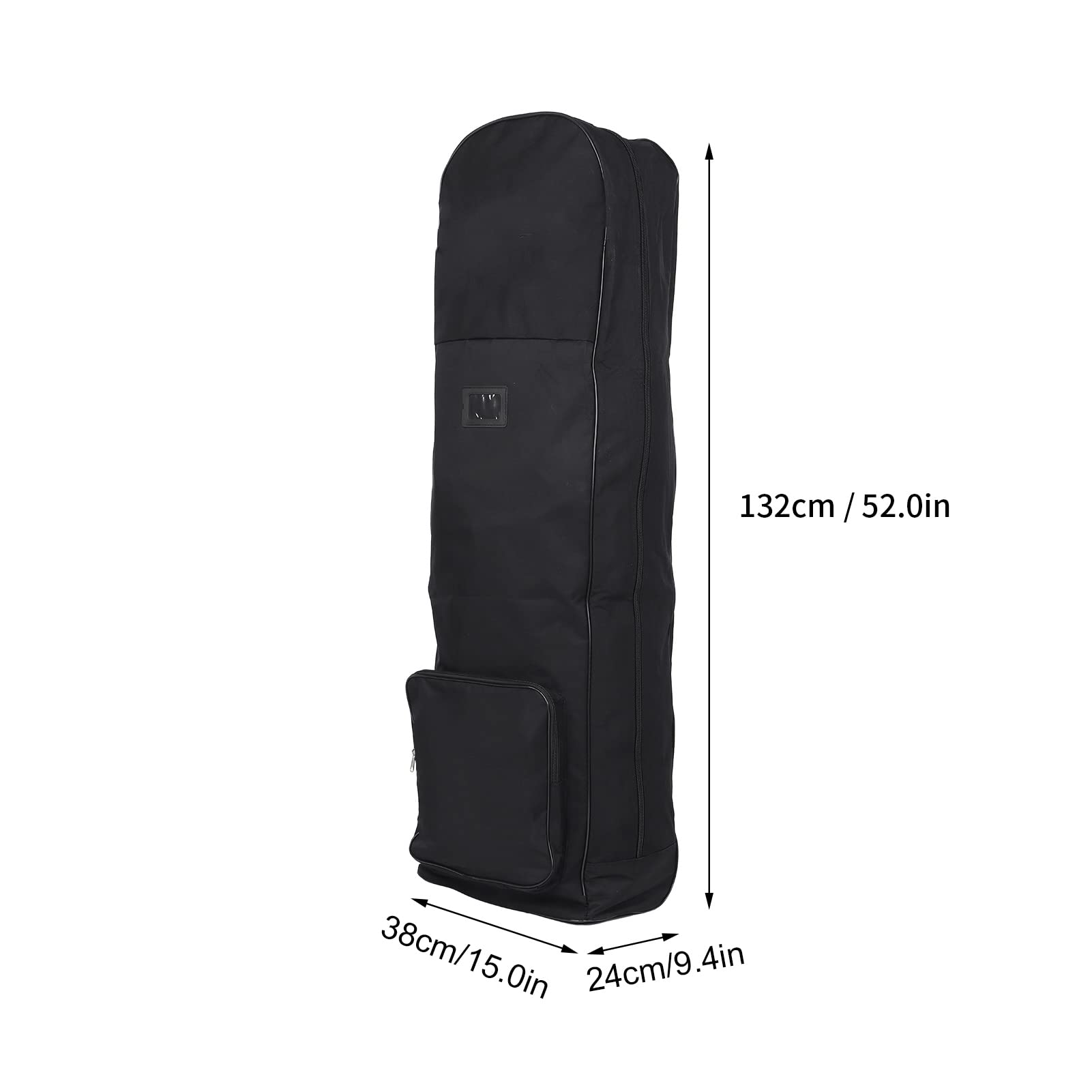 Sac de Voyage de Golf avec Roulettes 600D Oxford Pliable Aviation Bag Club Case