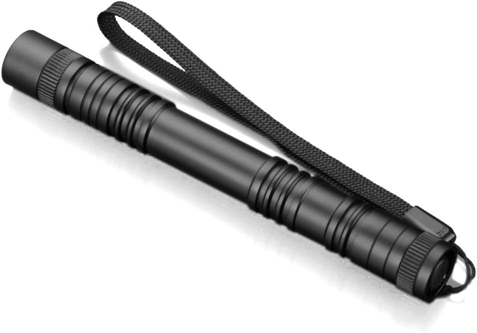 Mini Portable LED Flashlight Cree XPE R3 120lm Pocket Torch Light with Hand Wrist Strap Rope Torch Light 120lm (13.5cm.=5.13in.)