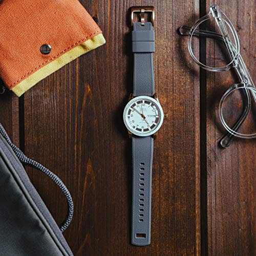 Image of BARTON Elite Silicone Watch Bands - Gold Buckle Quick Release