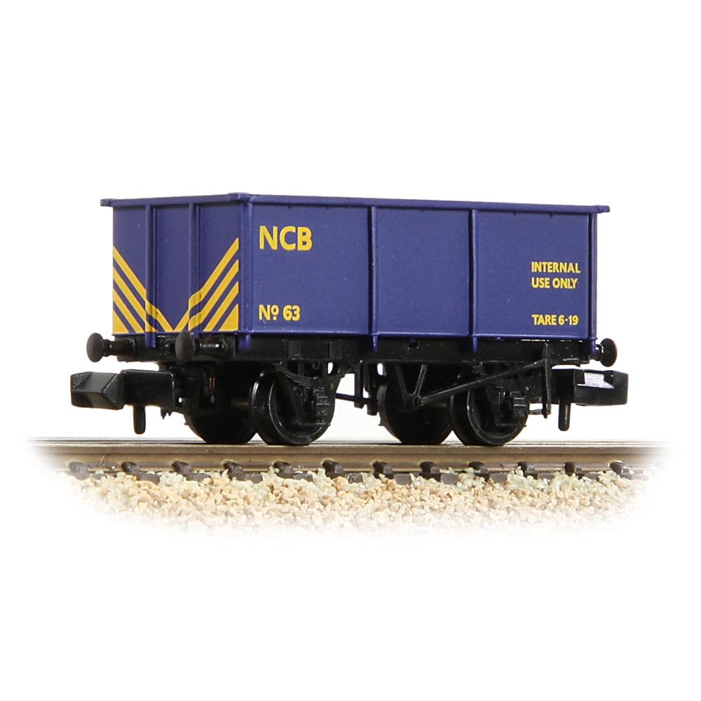 Graham Farish Blue 377-282 Br 27T Steel Tippler Wagon Ncb 63 N Gauge