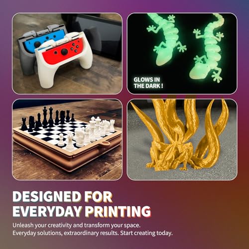 Image of OVERTURE PLA Filament 1.75mm, Neatly Wound 3D Printer Filament 1kg Spool (2.2lbs), Dimensional Accuracy + /- 0.02 mm, Fit Most FDM 3D Printers (Royal Gold)