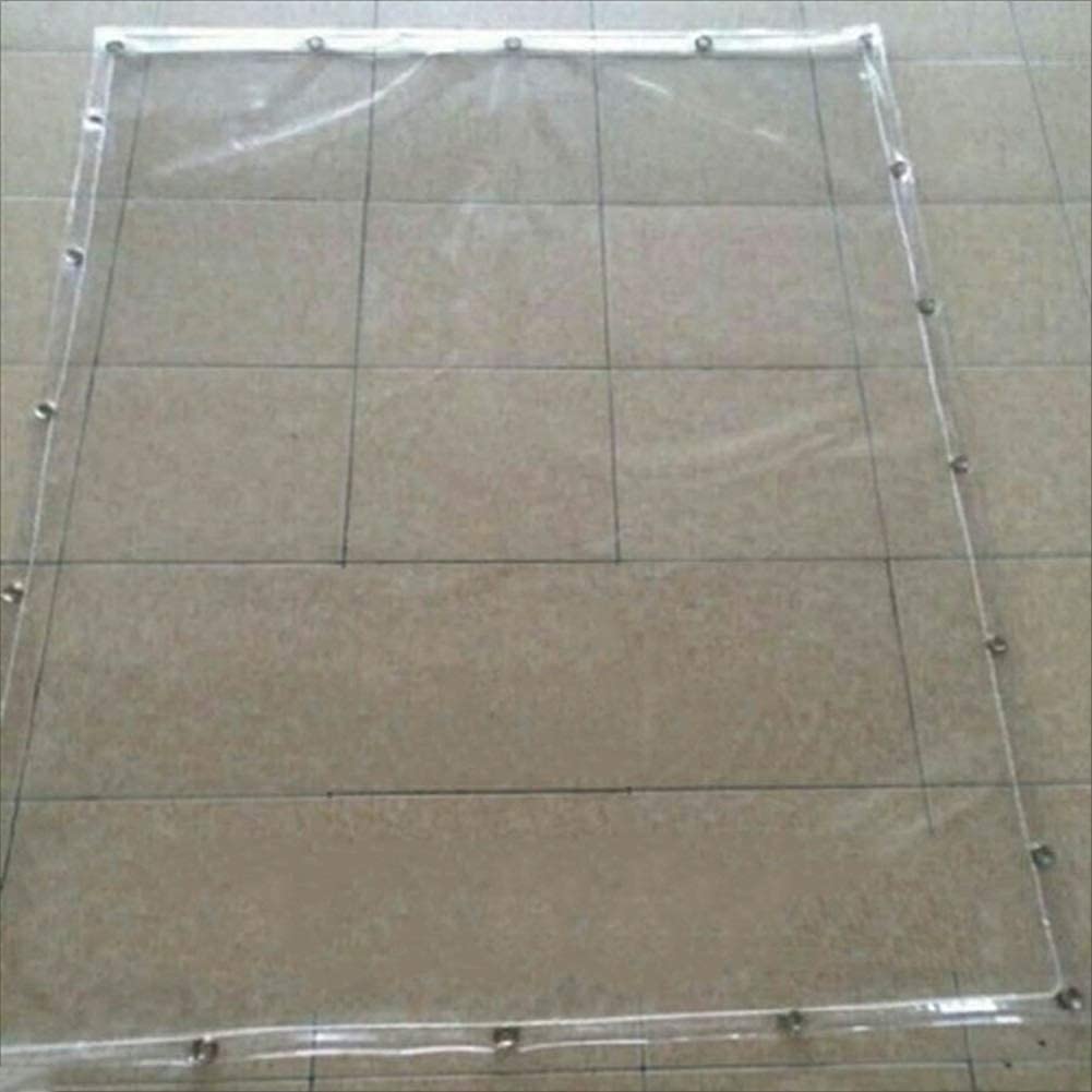 Lona transparente impermeable para camping y protección a prueba de viento en terrazas exteriores