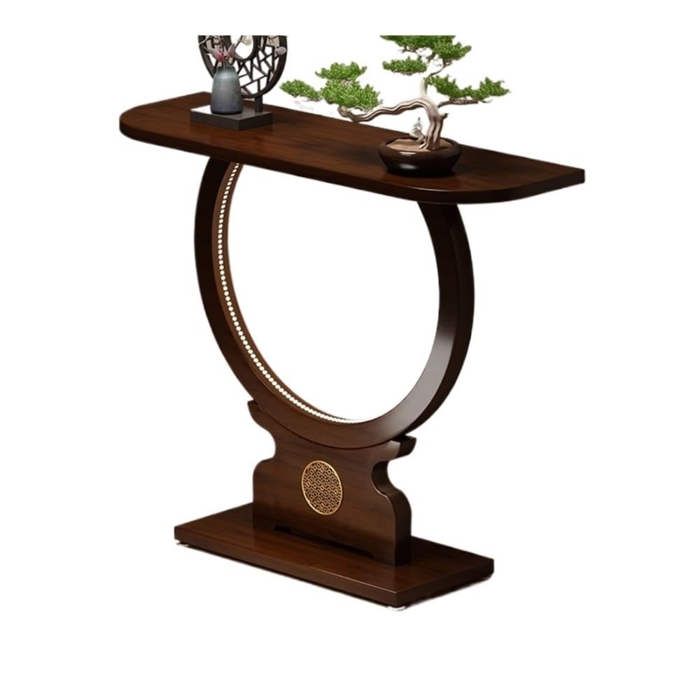 Mesa de entrada moderna de 100cm: estante estrecho y recibidor auxiliar de diseño