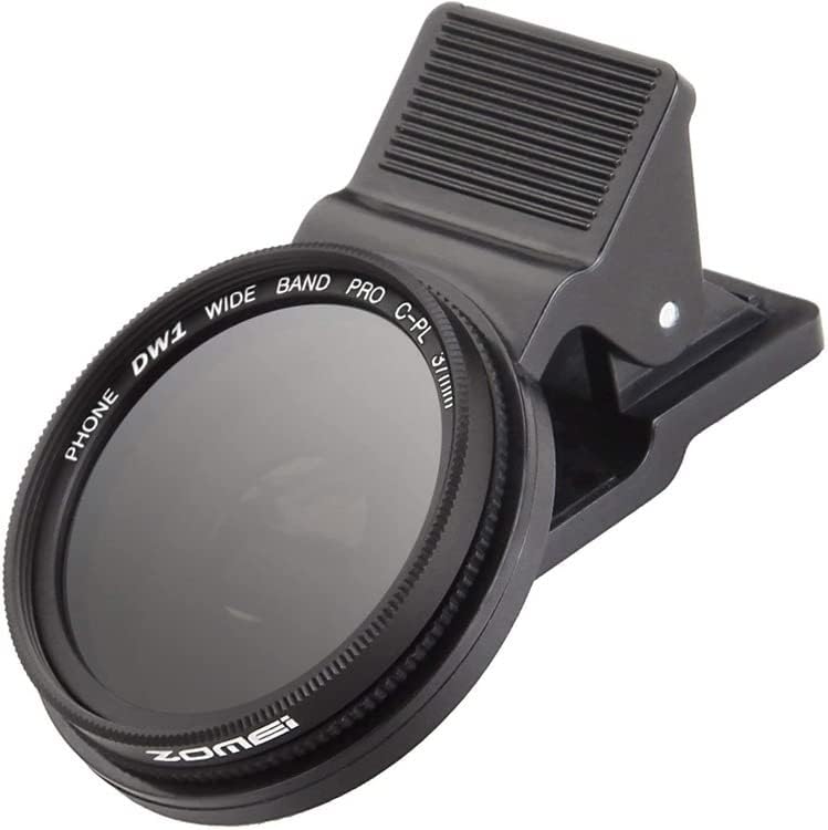 Flycoo ZOMEI Professional Circular Polarizing Lens CPL 37 mm Clip Filter for iPhone 6s Plus 7 Mobile Phone for Samsung Galaxy S8 Android Smartphones