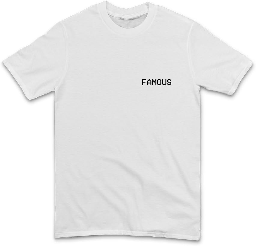 FAMOUS - KANYE WEST - T SHIRT - WHITE - S