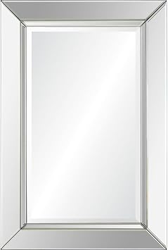 Ren-Wil Aura Wall Mount Mirror by Kelly Stevenson and Jonathan Wilner, 35 by 24 Inches