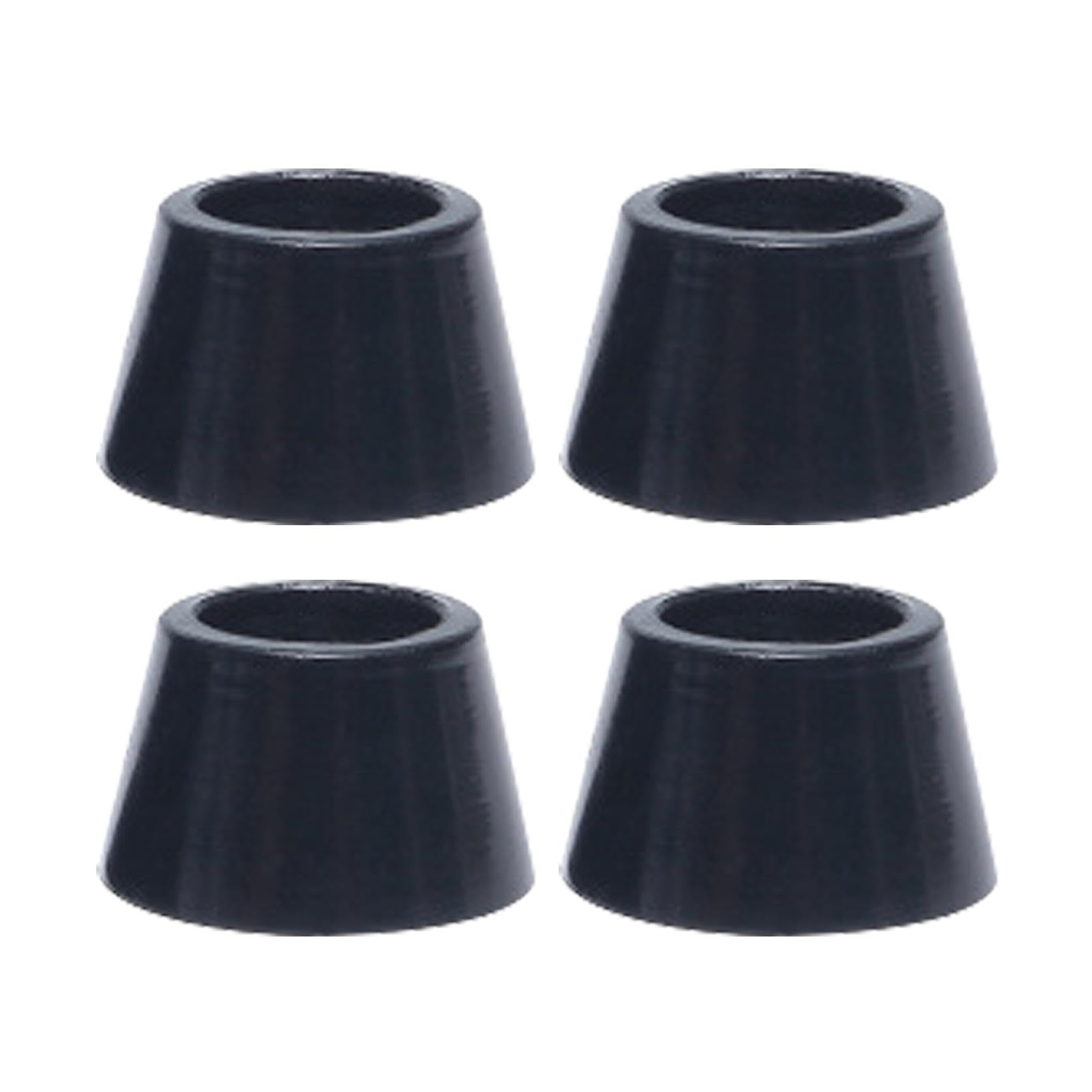 Round Rubber Feet - 4 Cutting Board Rubber Feet, Round Non Slip Furniture Leg Tips | Soft Rubber Feet Pads, Premium Rubber Foot Pads, Chair Foot Pads, Non Slip Floor Protectors For Tables Chairs