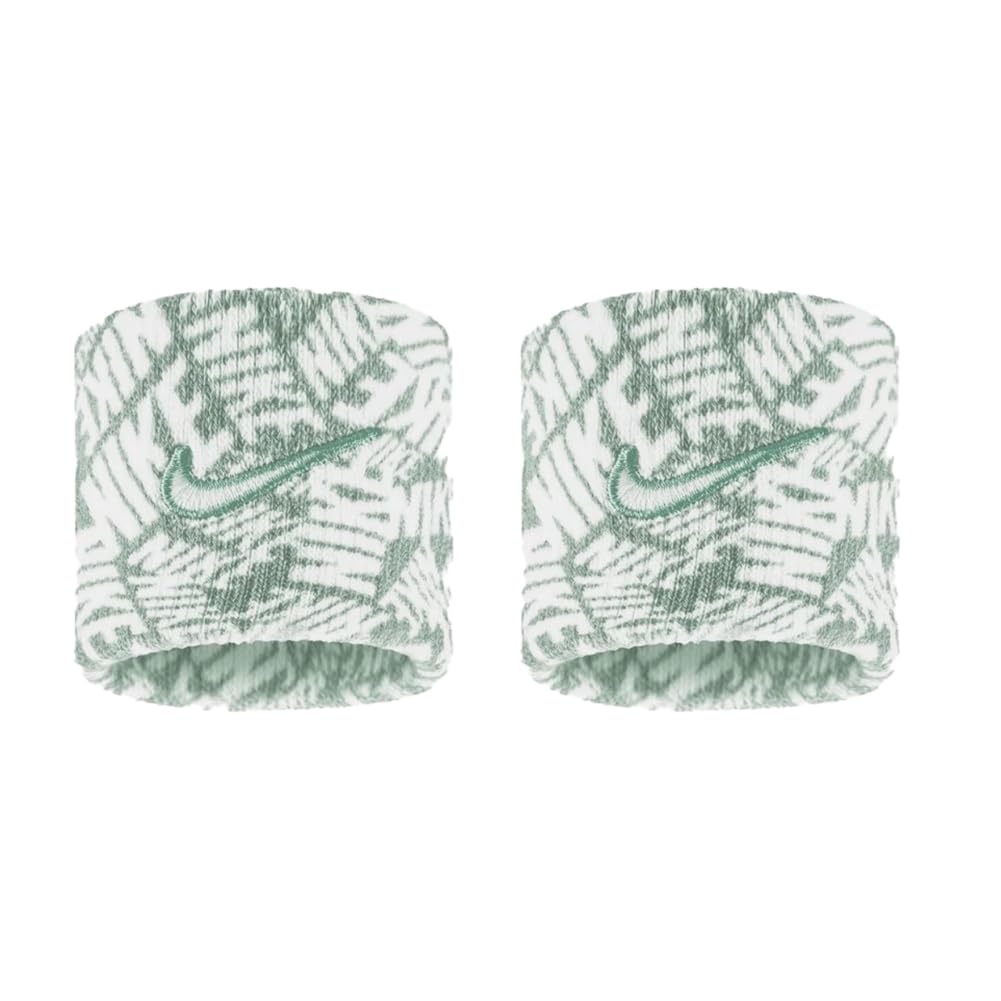 NIKE Premier Swoosh Singlewide Wristbands -Soft, Moisture-Wicking (1 Pair, 2.5" Wide)