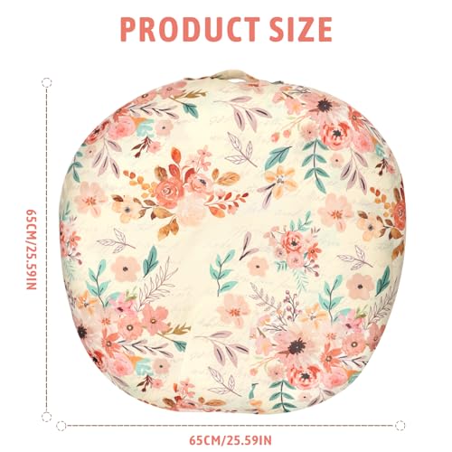 Image of TANOFAR Newborn Lounger Cover 1 Pack, Baby Lounger Pillow Covers for Girls Boys, Removable Cover for Infant Lounger Pillow Cover, Comfortable, Autumn Theme
