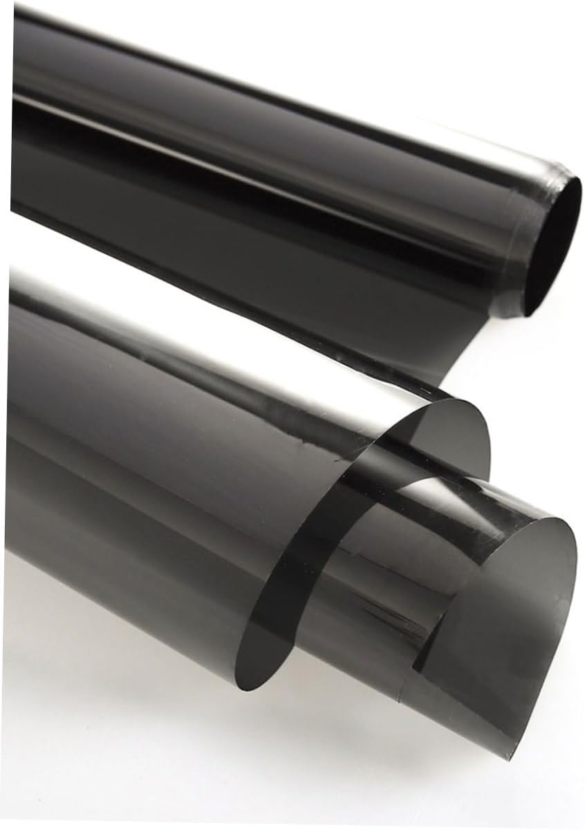 6M Car Window Heat Insulation Film Light Transmittance Black Tint for Safety UV Protection Scratch Resistant Window Protective Film Reflects Sunlight Keeps Interior