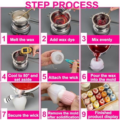 Miniatura 9 de 3 Moldes Molde De Tulipán 3d Para Velas De Tulipán En Forma De Flor De Tulipán, Moldes De Jabón Hechos A Mano Para Hacer Velas, Manualidades De Resina, Decoración De Pasteles De Fondant