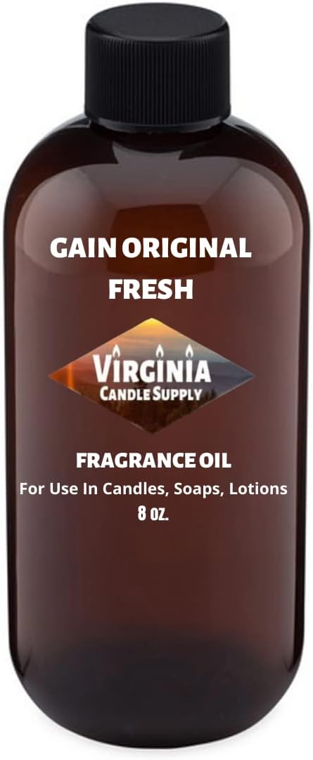 Gain Original Type Fragrance Oil (Our Version of The Brand Name) (8 oz Bottle) for Candle Making, Soap Making, Tart Making, Room Sprays, Lotions, Car Fresheners, Slime, Bath Bombs, Warmers………