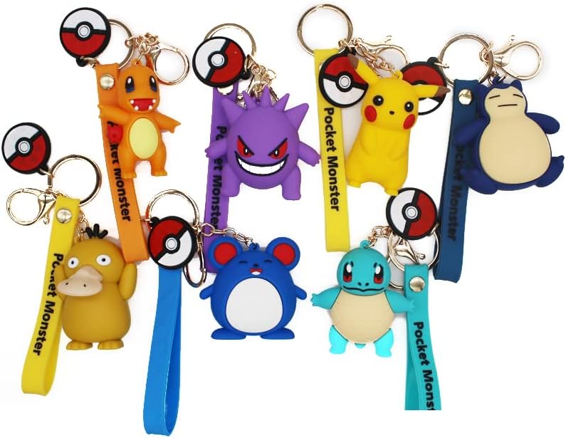 高評価のクリスマスプレゼント Treasure Can Dream ポケモン キーホルダー カビゴン 携帯 鍵 飾り 人気 バッグ飾り リュックの飾り プレゼント コスチューム道具 Para Choque Com