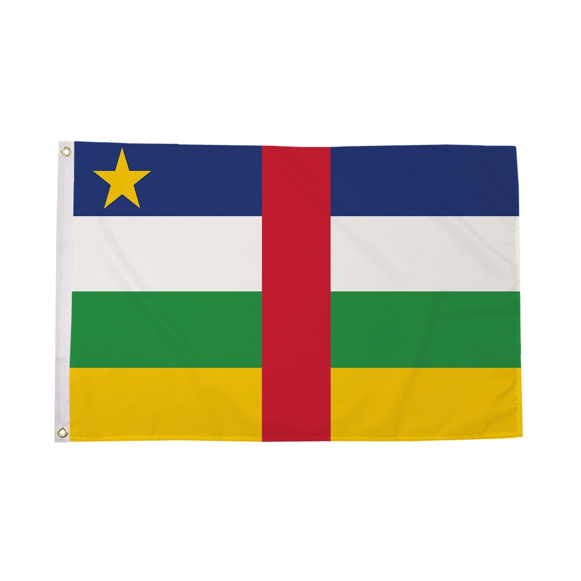 Flagtex Central African Republic Flag 5ft x 3ft (150cm x 90cm) โ image 1
