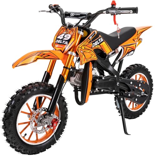 Actionbikes Motors Crossbike Delta 49 cc | 2-Takt 49ccm Motor bis 𝟒𝟎...