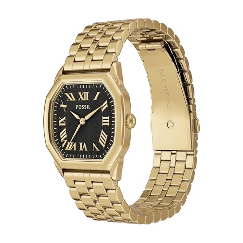 Image of Fossil Women's Watch, Harlow Three-Hand Stainless Steel Bracelet Watch for Women