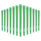 Mile High Life Golf Grips | Standard Golf Club Grips | 3 Pack or 13 Pack Golf Grips Bundle | Anti-slip Rubber Golf Grip for Men, Women, Juniors(13 Pack Green)