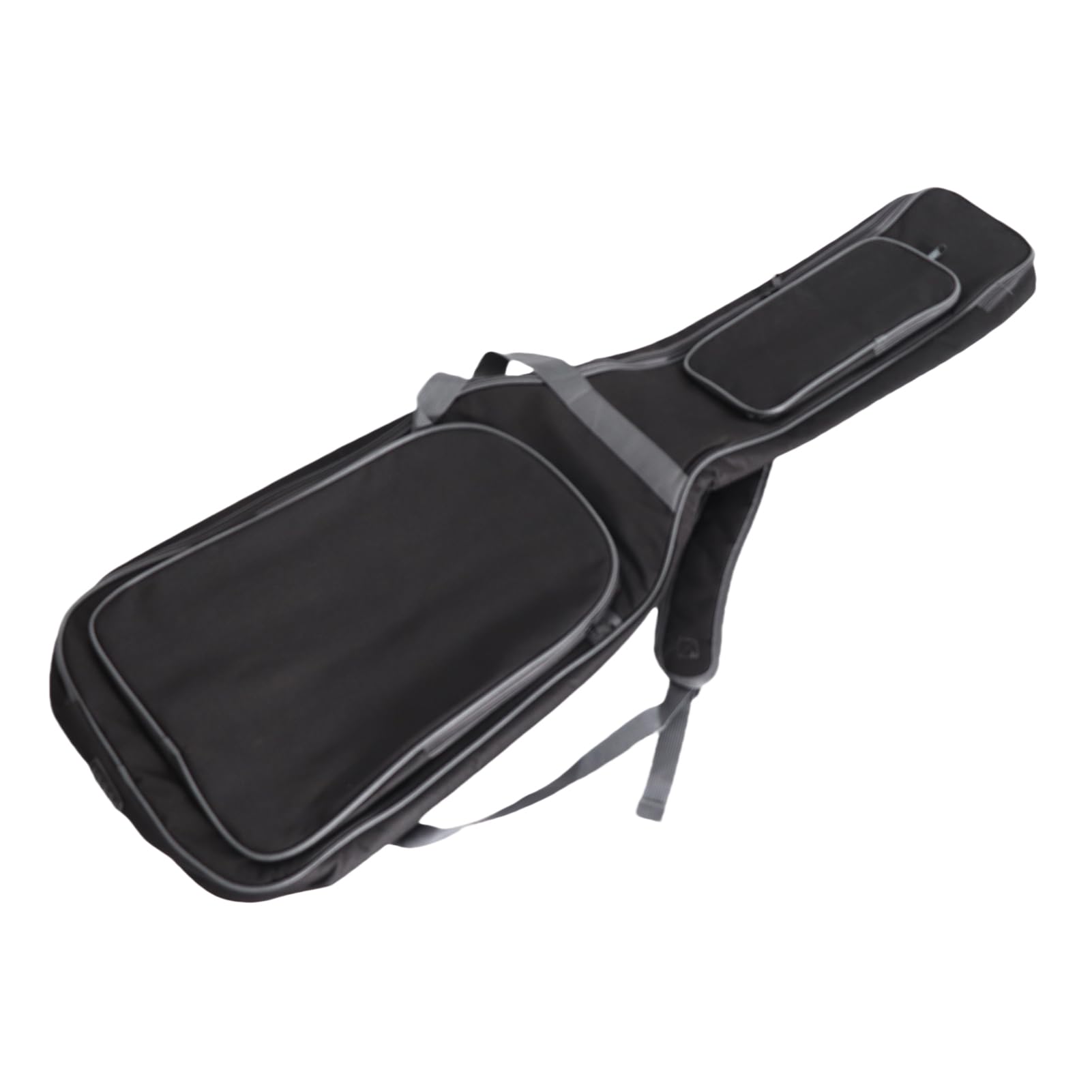 Jiawu Custodia per Basso, Tessuto Oxford 600D Impermeabile con Interno in Cotone Perlato da 10 Mm e Protezione Rinforzata della Paletta, Custodia per Chitarra Elettrica, Borsa per Chitarra con Ampia