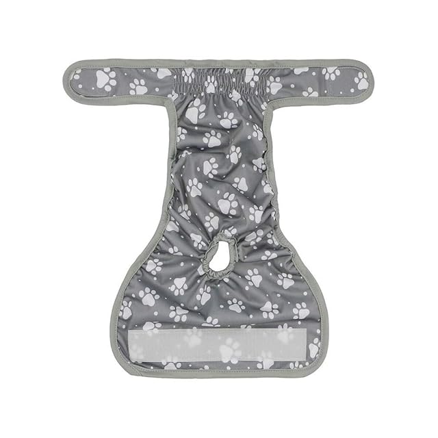 Foto 6 de 7 de Amaliy - Pañales para perro, lavables, para mascotas, para perros hembra, 46 - 64 cm