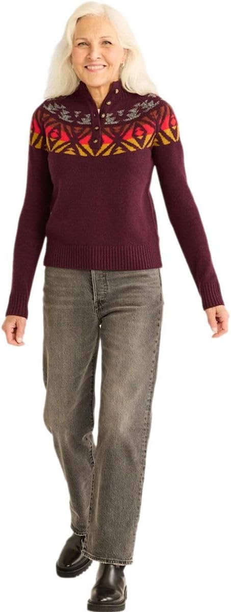 Pendleton Womens Fair Isle Mockneck Sweater - Image 5