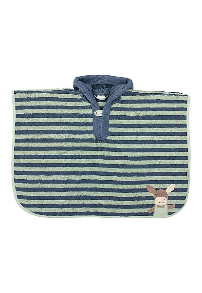 my-mosaik Sterntaler Baby-und Kinder Badeponcho 100% Baumwolle mit Namen bestickt/Personalisiert