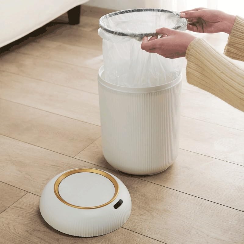 Bote de basura inteligente de 31cm con sensor automático en pack de 3 7