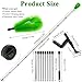 2 in 1 Gutter Cleaning Tools 12.8FT Adjustable Gutter Cleaning Tools from The Ground Gutter Cleaner Scoop Multi-Functional Gutter Cleaner Brush Easily Clear Roof Leaves Debris Roof Gutters