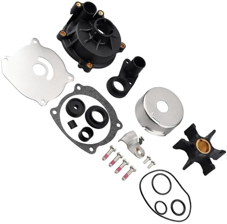 Water Pump Repair Kit Include Impeller Housing for Outboard Motor V4 V6 150Hp-300Hp 5001594 395060 0390768 Replacement