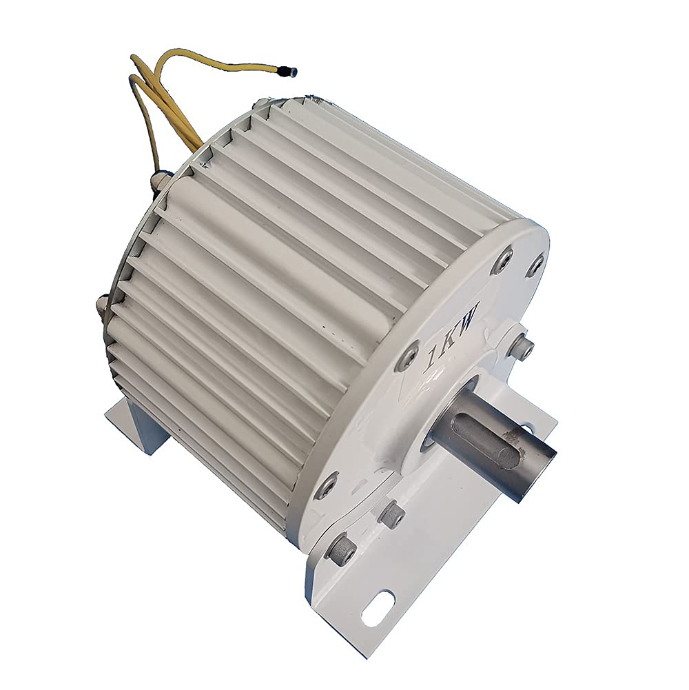KX-ENERGIE Permanentmagnet-Generator 2000W – 3-Phasen, 500 U/min, 48V – Für Windkraft & Kleinwasserkraft