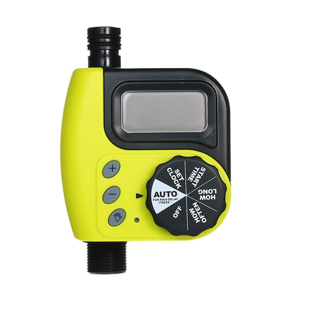 Hongyuantongxun DIY Automatic Micro Drip Irrigation kit/Set 8/11mm/10M & 4/7mm/20M Watering Hose Kits with Adjustable Dripper System, Watering Equipment (Color : Water Timer 3)