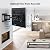 Pipishell Full Motion TV Wall Mount for Most 37-75 inch TVs, Wall Mount Bracket with Dual Articulating Arms, Swivel, Tilt, Max VESA 600x400mm up to 100 lbs, TV Mount Fits 12”/16” Wood Studs, PILF6
