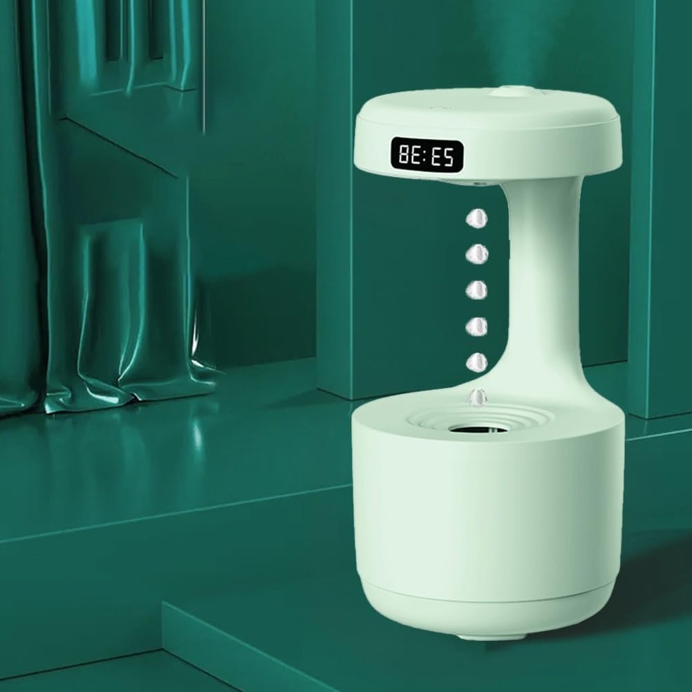 Brume anti-gravité 800 ml Humidificateur d'air + fonction diffuseur d'arômes, alimenté par USB