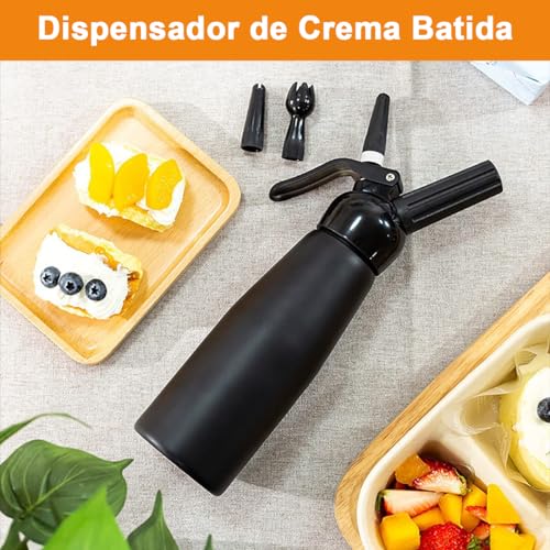 La Mejor Recopilación de Dispensador de crema batida los 5 mejores. 5 Dispensador de crema batida marca AHILAX (2)