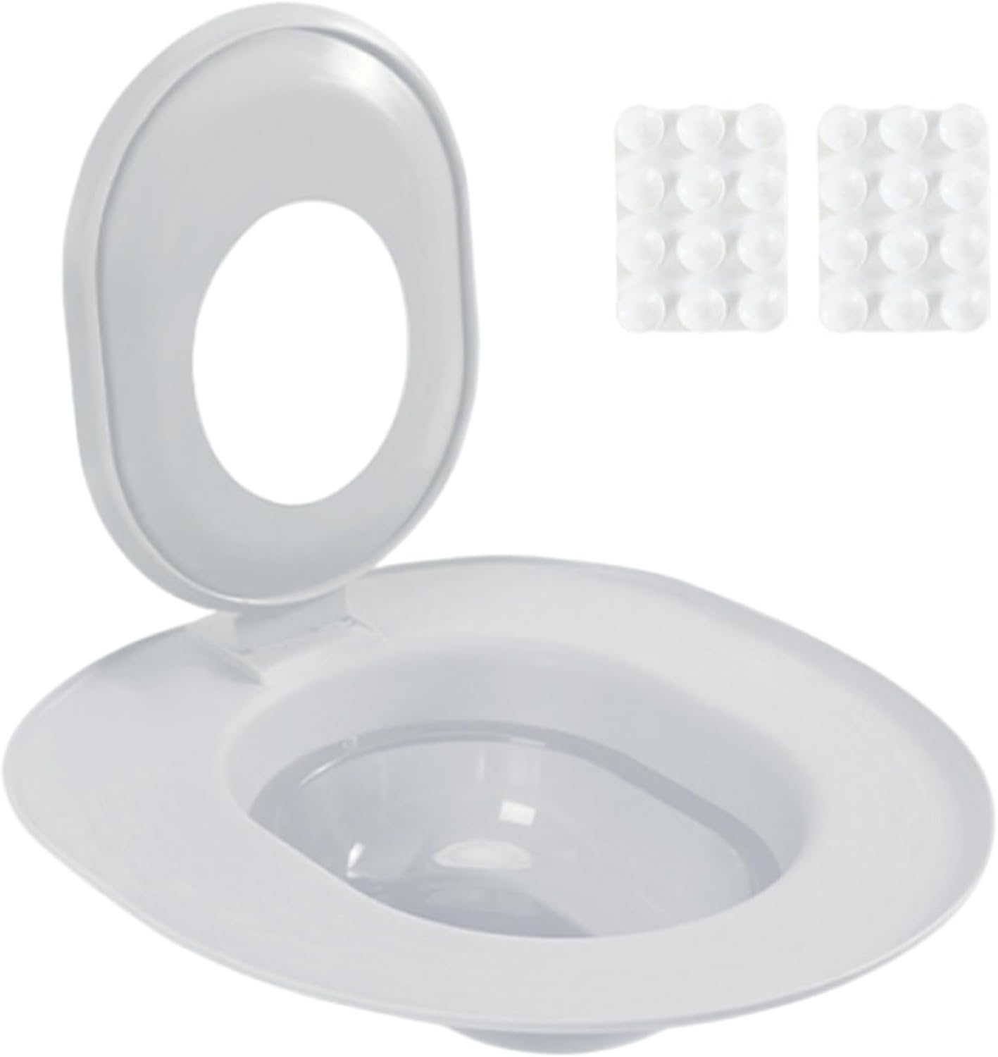 Cat Toilet Trainer Kit, Reusable Removable Plastic Cat Toilet Seat with Suction Cups Secure Potty for Home Pet Shop.