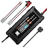 ECO-WORTHY 12V/24V 20A Smart LiFePO4 Battery Charger with UK Plug,Support Lithium,AGM,SLA Battery Charging with Activation and Trickle Maintenance for LiFePO4 Batterie