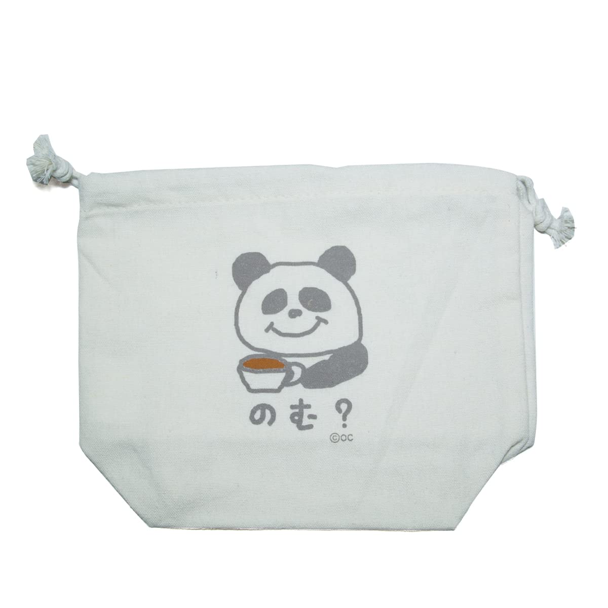 Amazon.co.jp: [巾着袋]きんちゃくポーチ/のむ？ オクタニ お弁当袋 