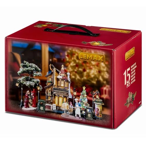 Lemax Kit Lucy's Chocolate Shop réveille les souvenirs d'enfance et la magie des Noëls d'antan