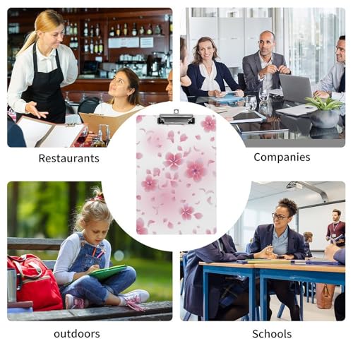 Planchette porte-bloc A4 En Fleur pour écrire debout sans table - 4