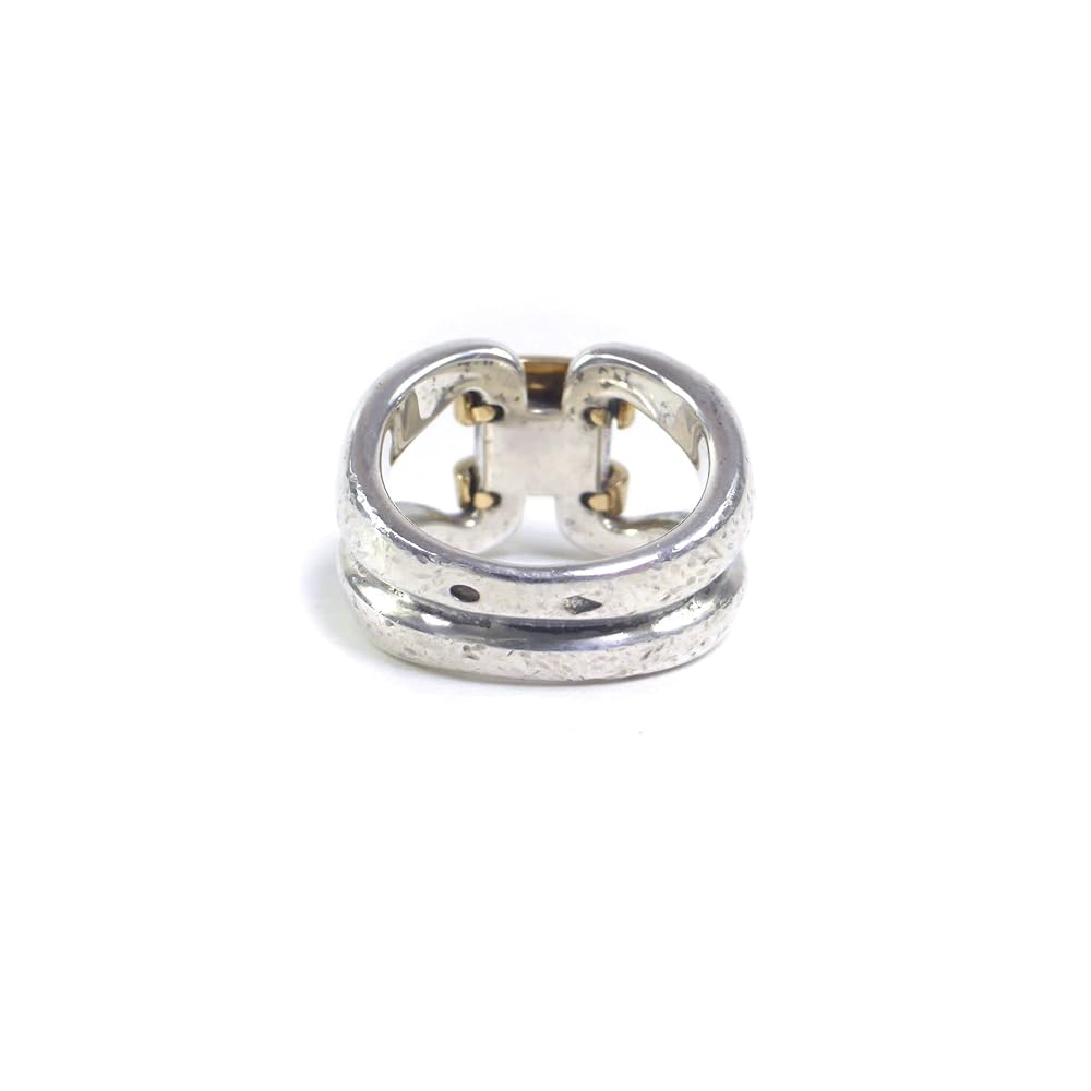 Amazon | [エルメス] リング ヒストリー 925 K18YG ヴィンテージ 指輪  