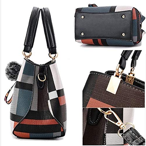 Bolsas femininas requintadas, Bolsa de ombro, bolsa mensageiro crossbody, bolsa de couro para senhor